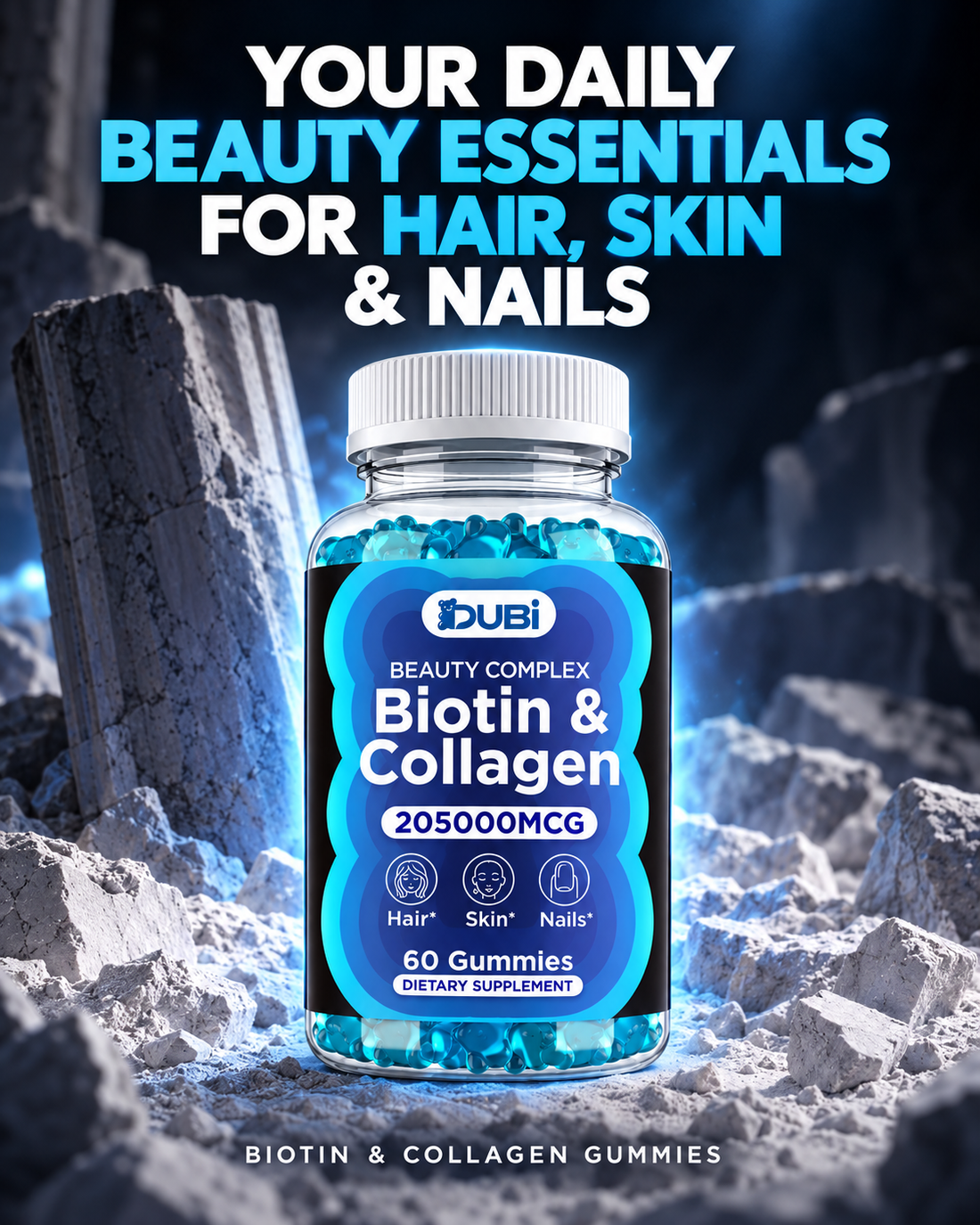 Biotin & Collagen Gummies