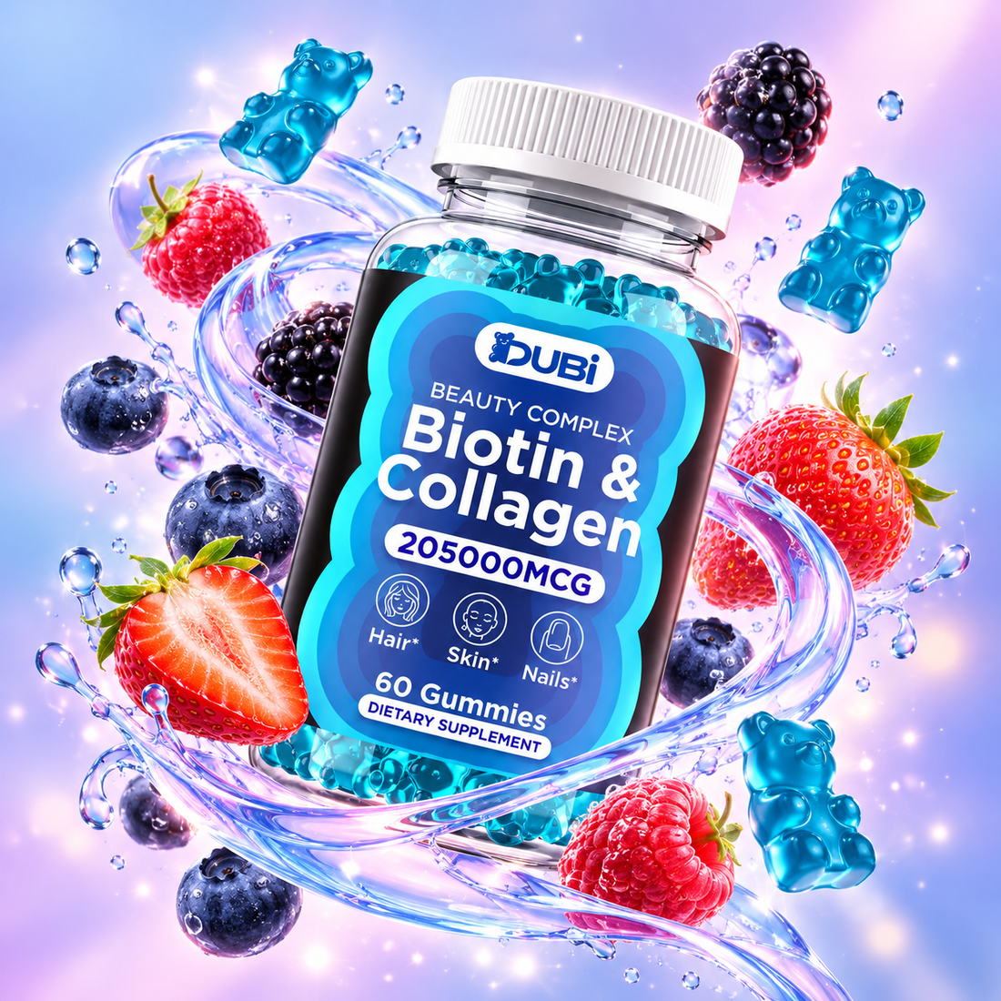 Biotin & Collagen Gummies